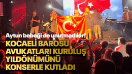 Kocaeli Barosu avukatları kuruluş yıldönümünü konserle kutladı